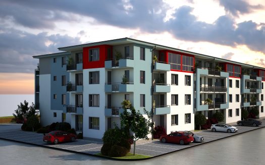 Garsoniera decomandata de lux 32,5 mp + terasa 5,9 mp – Central – Piata Cluj